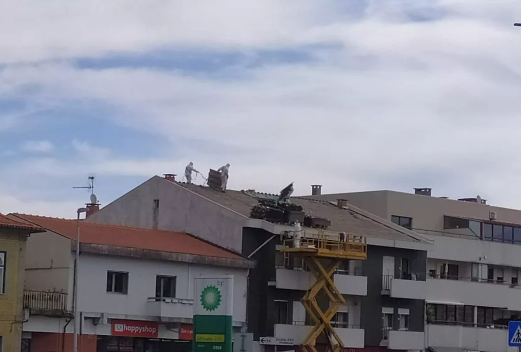 Remoção de Amianto - Habitação Taipas